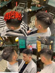 -海文先生国潮烫染男士理发馆