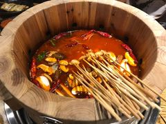 涮毛肚-聚串门儿·东北烧烤(信义坊店)