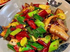 蒜苗回锅肉-潇湘阁(昆泰国际大厦店)