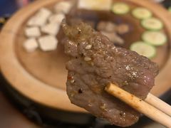秘制牛肉-老姐石板烧烤+铜炭火锅(总店)