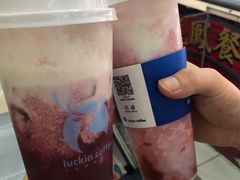 桃桃芝士红宝石茶-瑞幸咖啡(第一城店)