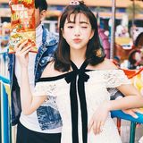 游乐场拍摄情侣写真也是不错的选择哦