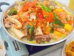 招牌海鲜骨煲-凤城康记饭店