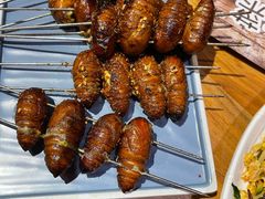 椒盐蝉蛹-小俩口烧烤东北菜(双井店)