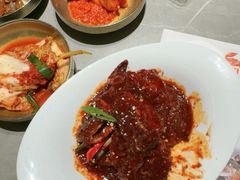 -草家酱蟹炭火烤肉店(珲春南路一店)