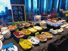 -海棠湾洲际-涛·海底餐厅·美人鱼·自助餐·海底隧道