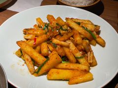 酸冬瓜炒藕尖-吃饭皇帝大(长宁龙之梦店)