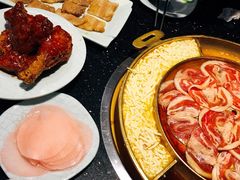 水煎肉-猪啊牛呀羊啊铜盘烤肉(正大广场店)