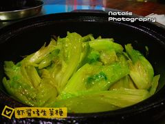 虾酱啫生菜梗-石岐乳鸽村(南海第三分店)