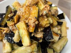 蛤蜊肉拌茄子-华春餐馆(鱼山路店)