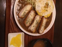 芝士猪排白米饭-金龙咖喱