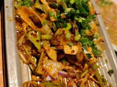 葱椒爆牛肉-绿茶餐厅(杭州黄龙K-lab店)