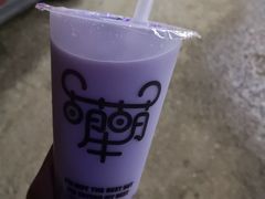 香芋奶茶紫米露-萌萌牛紫米露(烟台大学店)