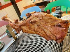 烤羊腿-大汗烧烤滩羊馆(清水河公园店)