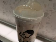 烤黑糖波波牛乳-喜茶(中山利和新地店)