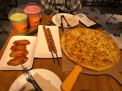 金枕榴梿双拼风情夏威夷-乐凯撒披萨(正佳广场店)