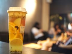 超级水果绿茶-喜茶(佛山顺德大良东乐路店)