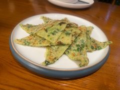 野菜煎饼-如轩·海鲜砂锅粥·潮汕菜(一品天下店)