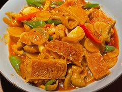 酸萝卜魔芋焖肥肠-薇酌饮·陕西菜(南门外店)