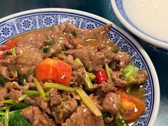 芥兰炒牛肉-桂园白粥·潮汕老味道