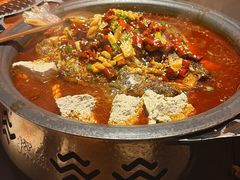 -探鱼·鲜青椒爽麻烤鱼(北京路天河城店)