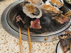 -泰白海鲜烧烤 丹东黄蚬子