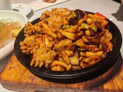 铁板八珍脆皮豆腐-百饺园(平山道店)