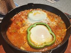 Shakshuka&nbsp;Eggs&nbsp;铁板沙苏卡鸡蛋-La Medina餐厅(亮马河南路店)
