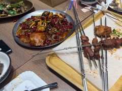 -街角等你.大连海鲜烧烤.经典铁板海鲜串(西安路店)