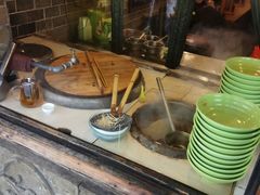 自助取餐区-张记牛肉面馆(天津路店)