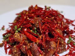 椒麻喷汁小牛肉-后海16号·北京私房菜