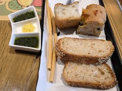 餐前面包蒜黄油-安妮意大利餐厅(国贸店)