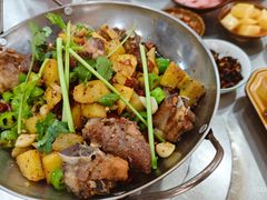 干锅排骨-晓官合渣店
