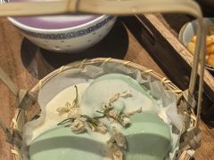 抹茶茉莉生酪-李百蟹·江南蟹黄面·河景餐厅(夫子庙总店)