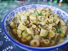 野笋炒雪菜肉沫-国生茶庄·地道农家菜团建活动