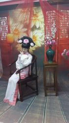 -后宫·古装汉服京剧儿童亲子全家福摄影