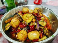 干锅土豆-佳佳麻辣烧菜馆