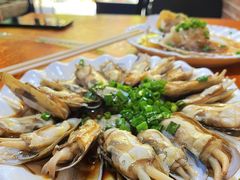 葱油蛏子-温州一家人美食(西木头市店)