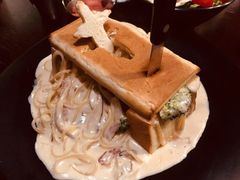面包奶油意面-魔女厨房(明洞店)
