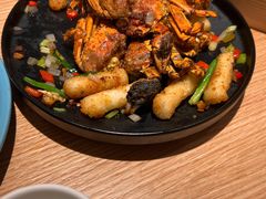 金蒜椒盐玲珑黄膏蟹-避风塘(江桥万达店)