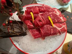 极品牛上脑-涮福記·现切牛羊肉火锅(世纪汇店)