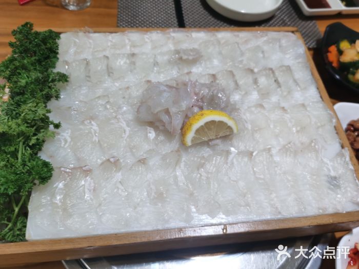 东海水产生鱼片店鸦片鱼图片