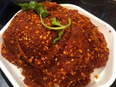 麻辣牛肉-一斗火锅·招财羊毛肚(北温泉九号店)