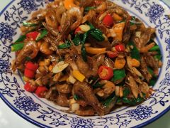 韭菜炒河蝦-好呷八大碗(五羊店)