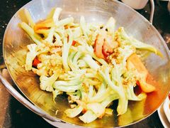 微辣干锅腊肉花菜-避风塘·老港味餐厅(虹口龙之梦店)