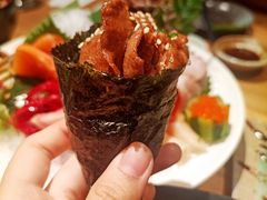 牛肉手卷-隐泉之语日式料理(王府中环店)