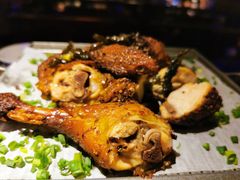 绿茶葱香烤鸡-绿茶餐厅(乐峰广场店)