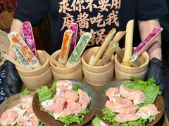 -山城棒棒军手作火锅·天花板手撕水牛鲜毛肚(北京店)
