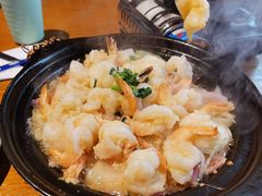 蒜香凤尾虾煲-晋享皖宴(创新大道店)
