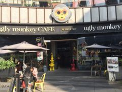 门面-奇醜的猴子咖啡(财信广场店)